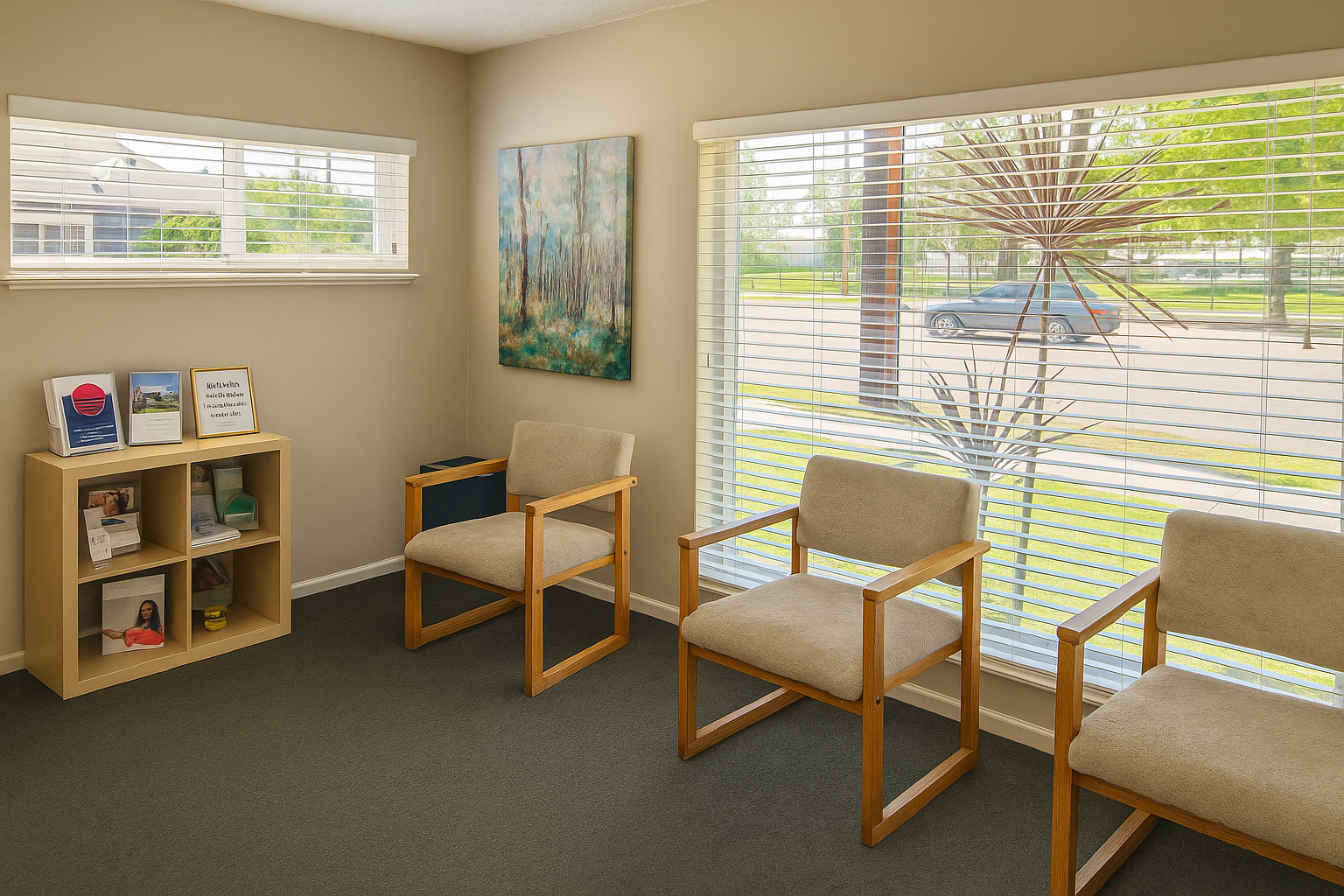 Selman Family Dentistry Anaheim office interior - Comfortable dental practice with modern equipment for mini dental implants